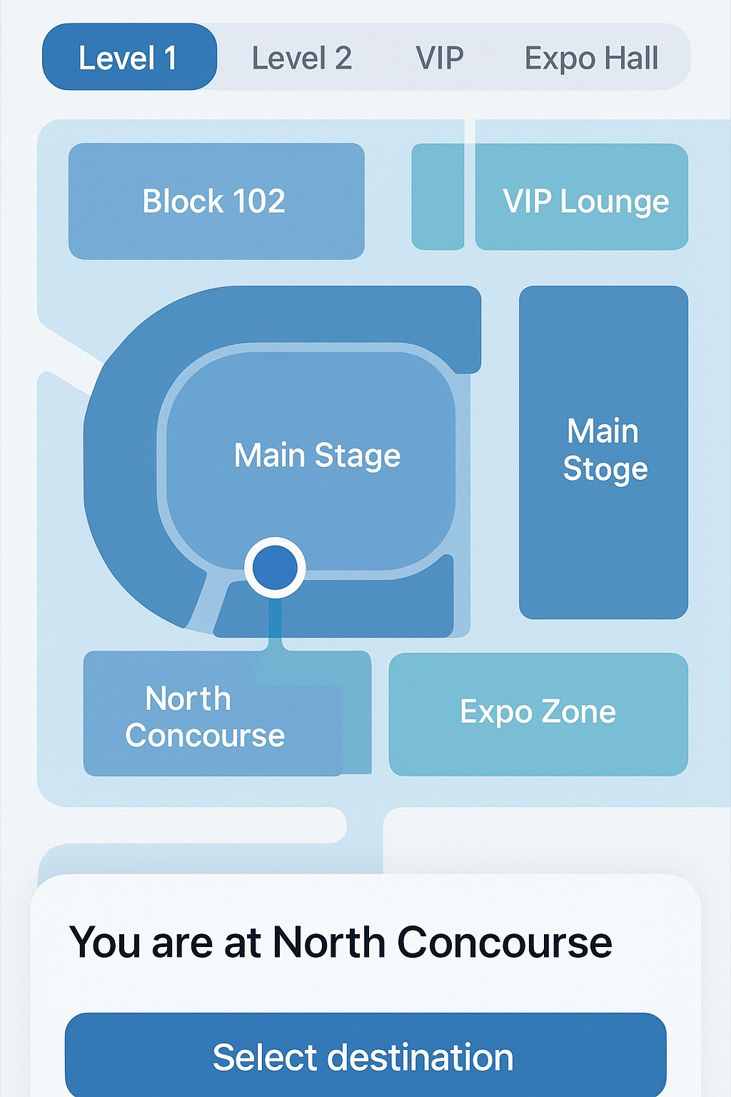 Venue map